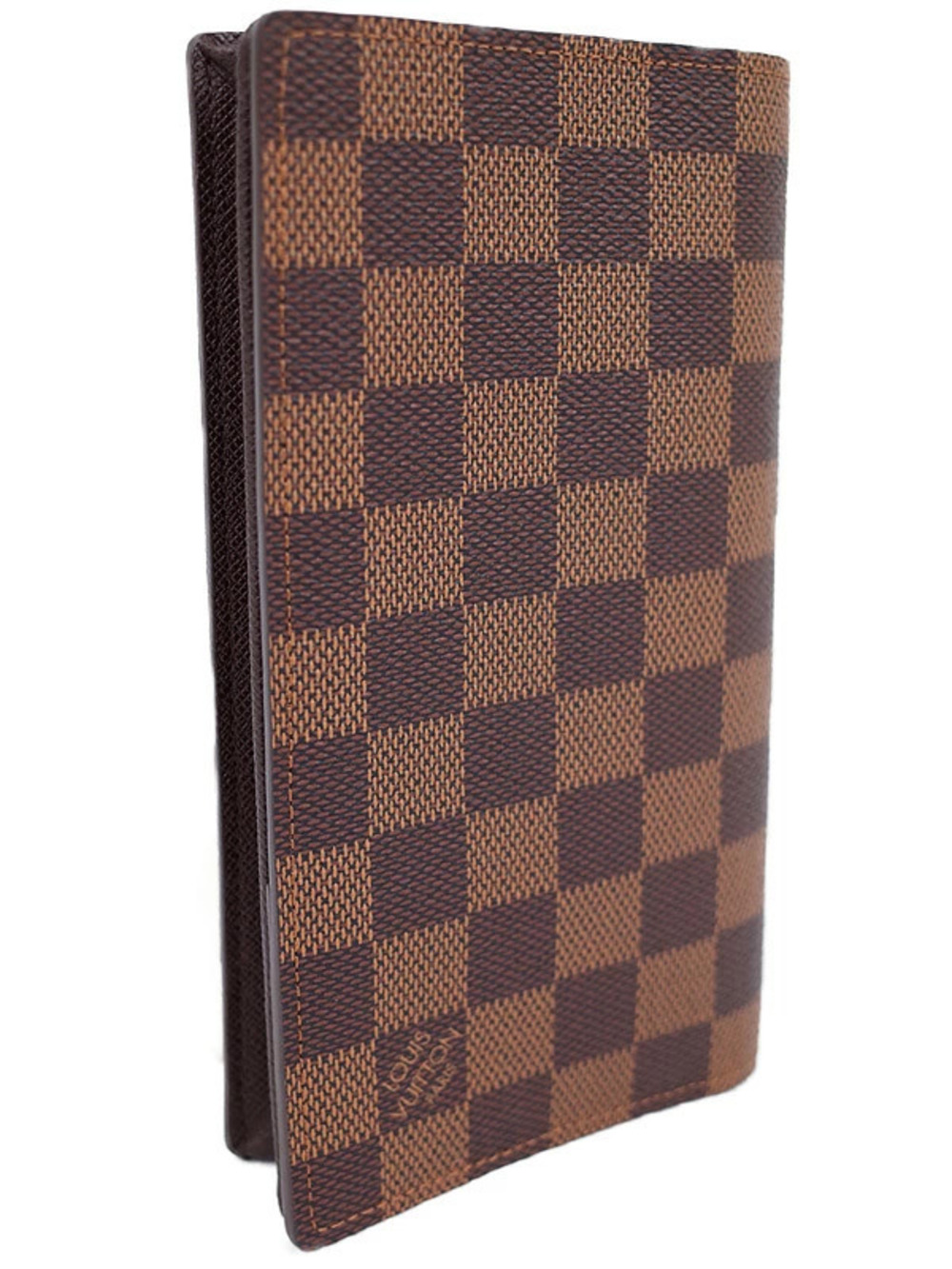 Louis Vuitton fold Columbus Long Wallet Damier Portefeuille Bi Brown